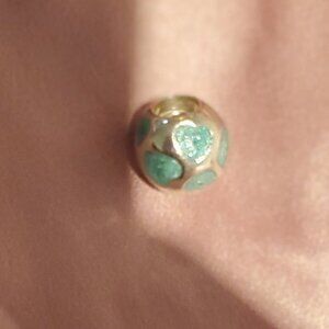 Pandora blue hearts charm